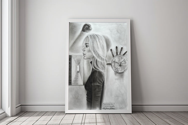 Original Zeichnung "Exit"