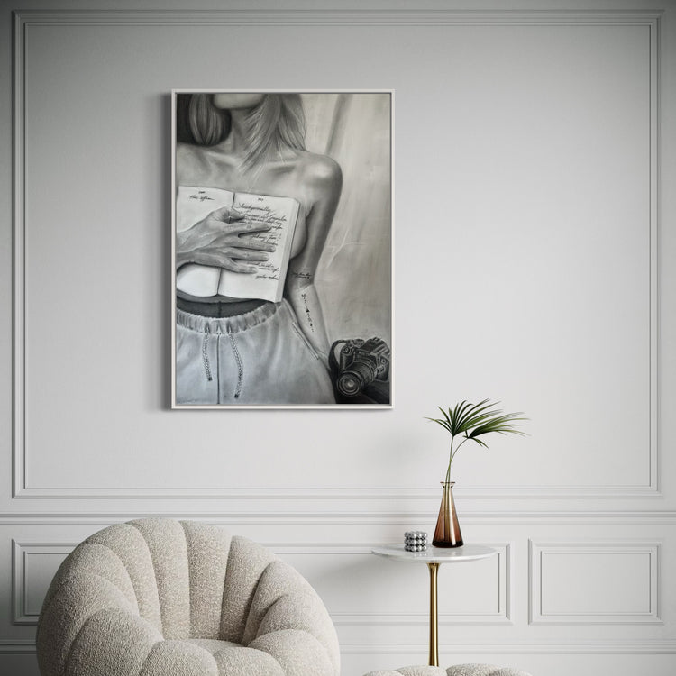 Original Zeichnung "Die Liebenden"