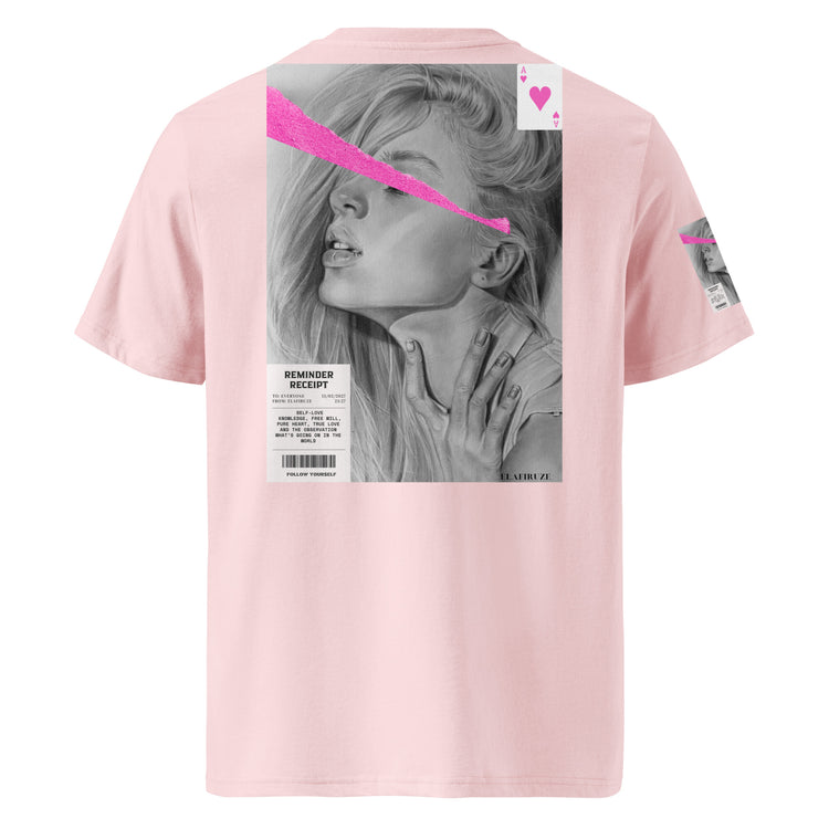 Damen Unisex-Bio-Baumwoll-T-Shirt