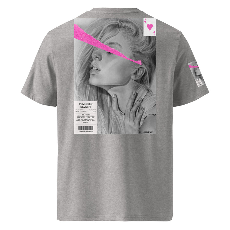 Damen Unisex-Bio-Baumwoll-T-Shirt