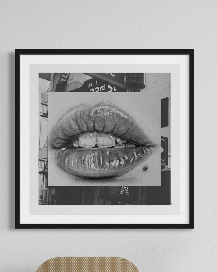 Lippen Mixed Media