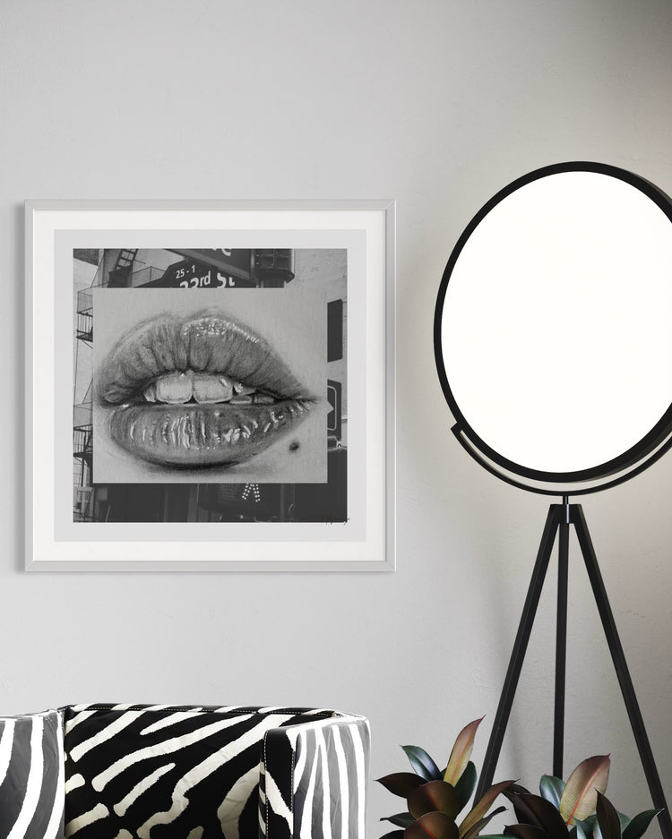 Lippen Mixed Media
