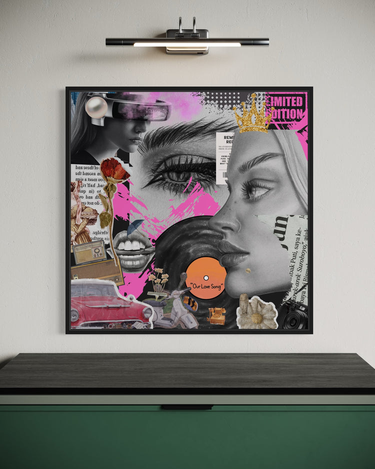 Collage Bild- "Collide"