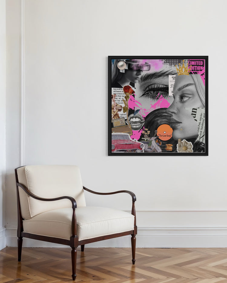 Collage Bild- "Collide"