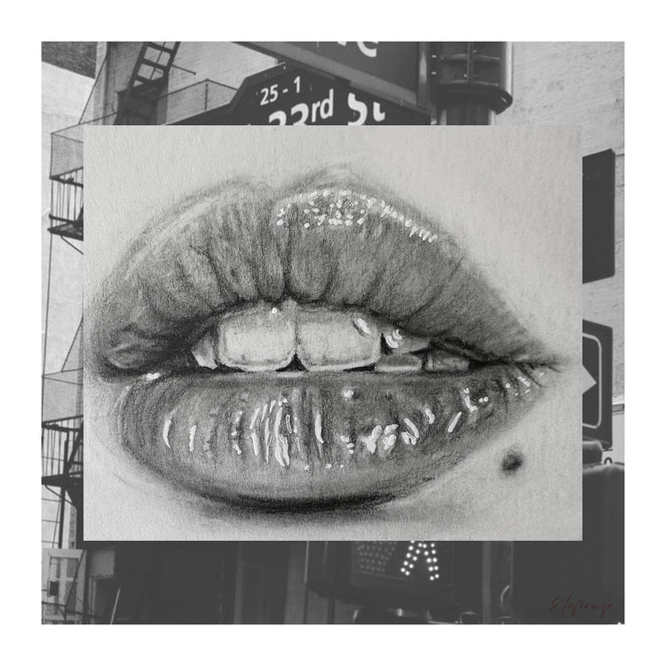 Lippen Mixed Media