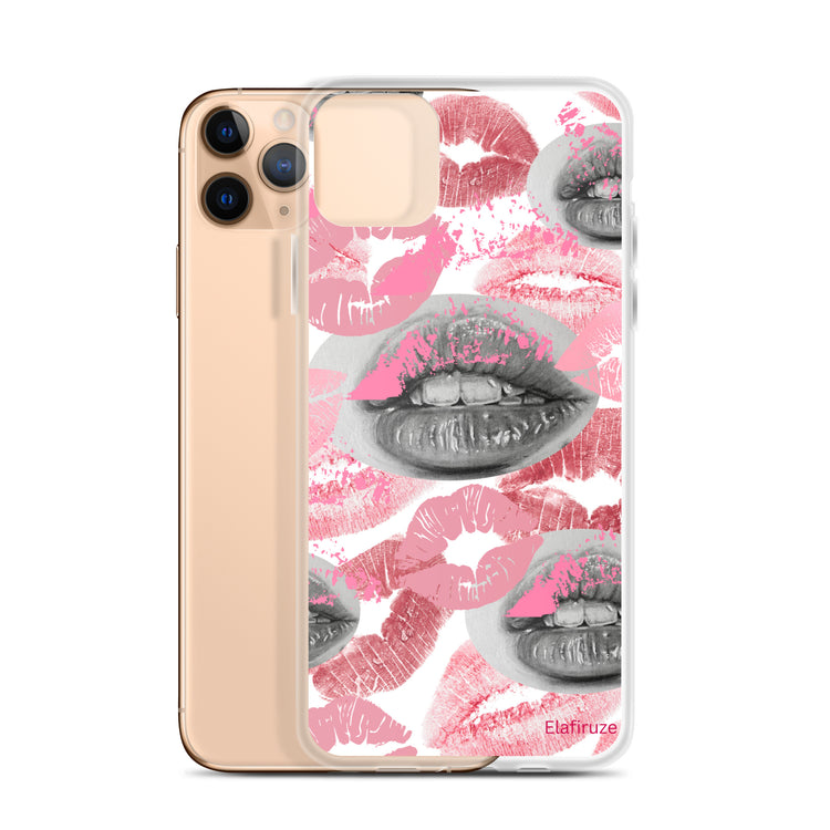 Coque iPhone Lips Glow