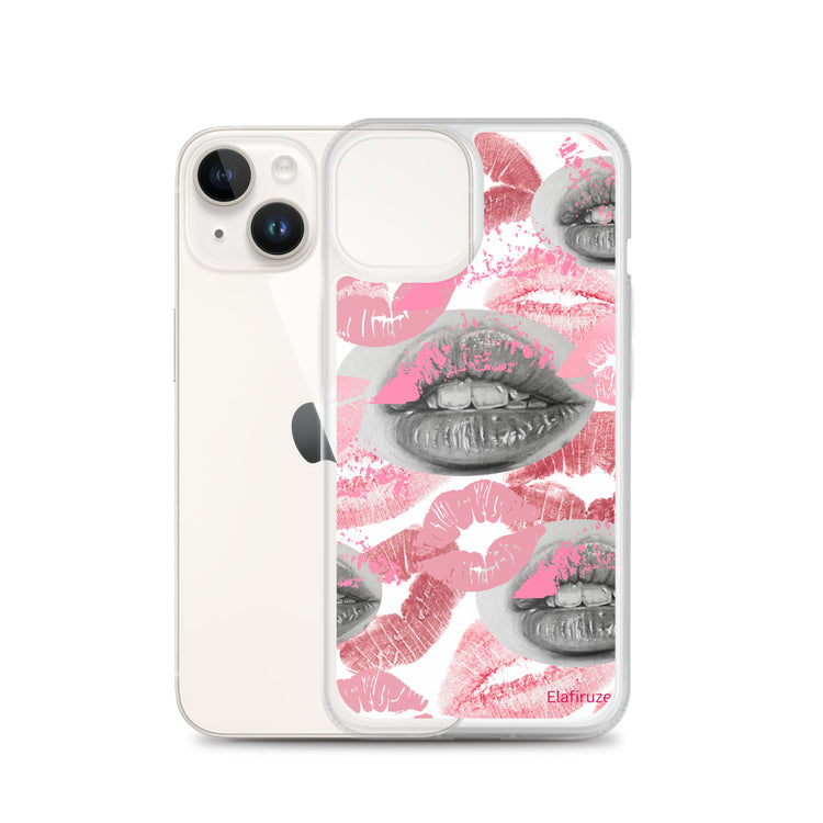 Coque iPhone Lips Glow