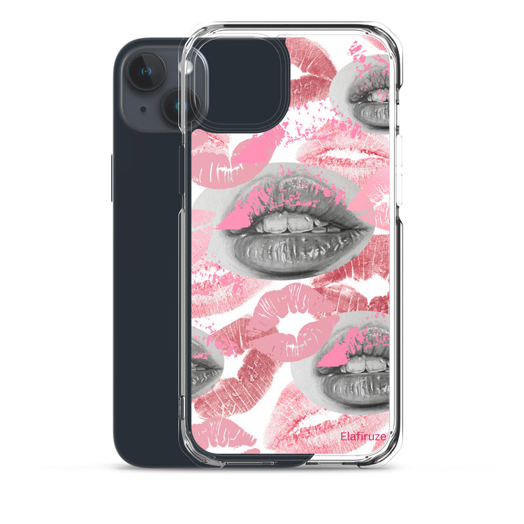 Coque iPhone Lips Glow