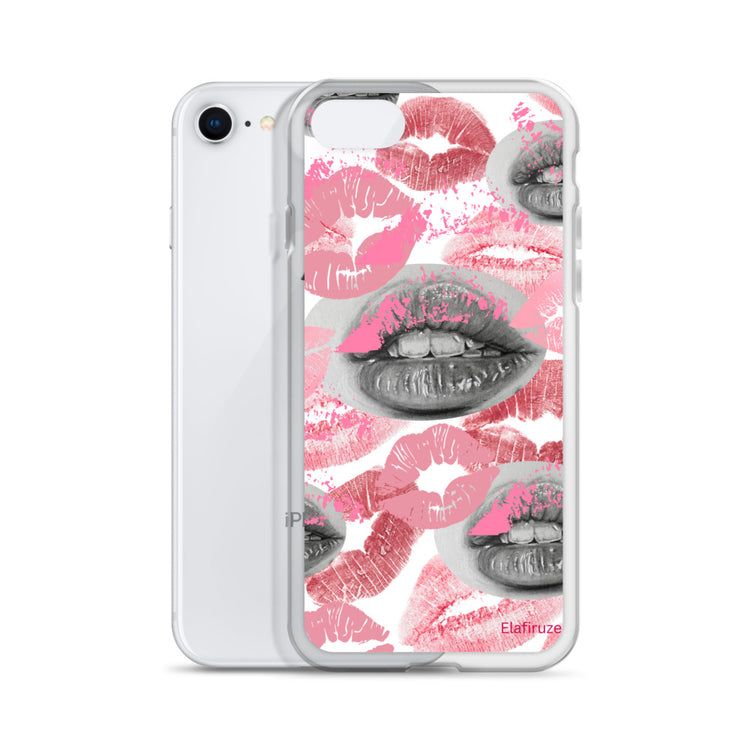 Coque iPhone Lips Glow