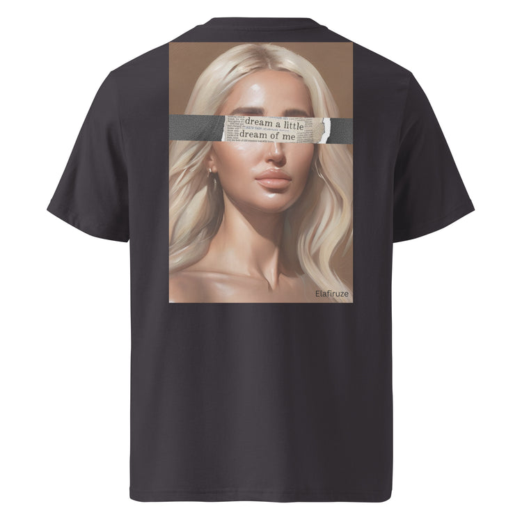 Damen Unisex-Bio-Baumwoll-T-Shirt (Nur Rückseite)