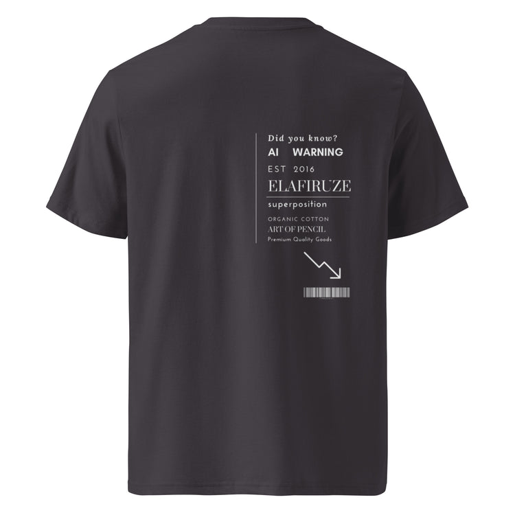 Männer Unisex-Bio-Baumwoll-T-Shirt