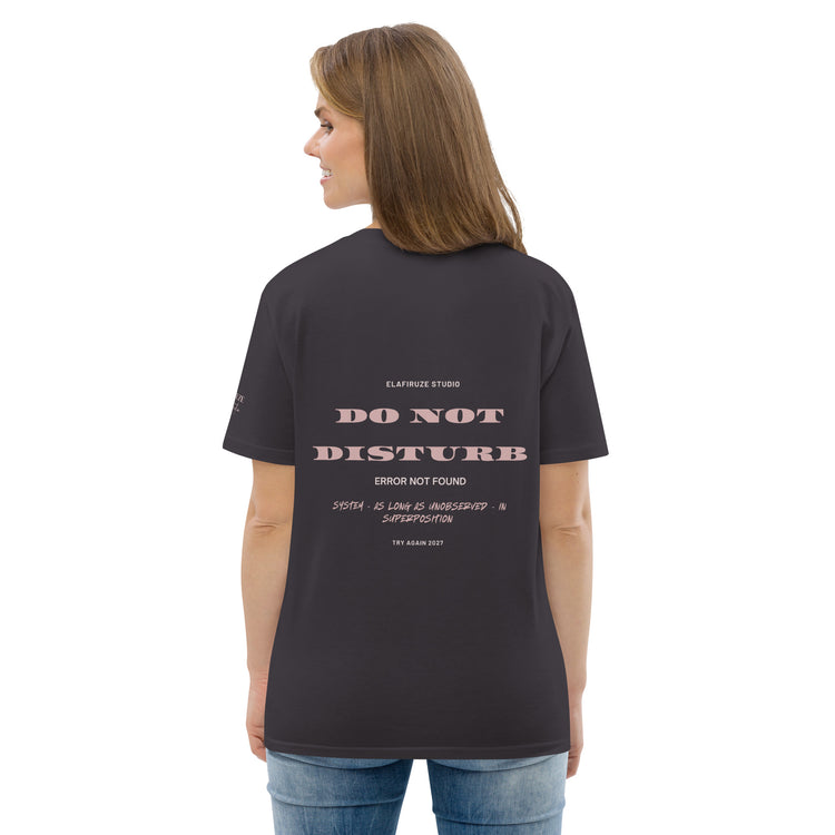 Damen Unisex-Bio-Baumwoll-T-Shirt