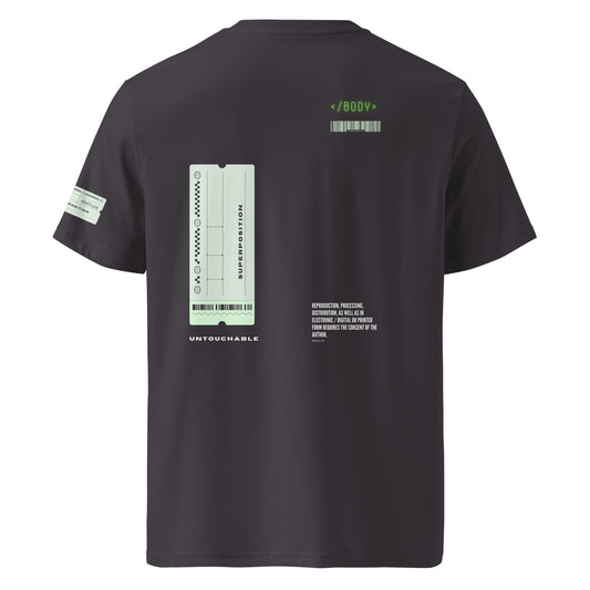 Männer Unisex-Bio-Baumwoll-T-Shirt