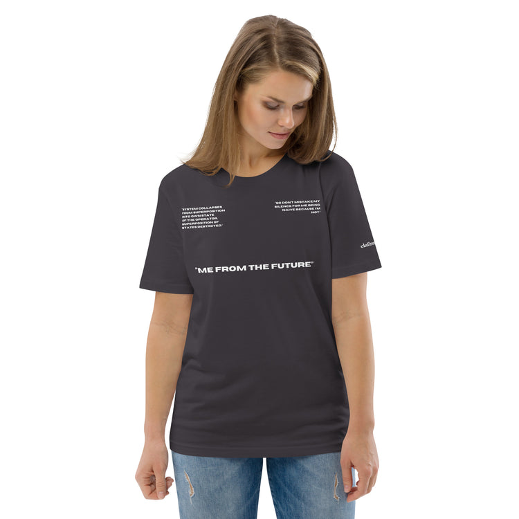 Damen Unisex-Bio-Baumwoll-T-Shirt