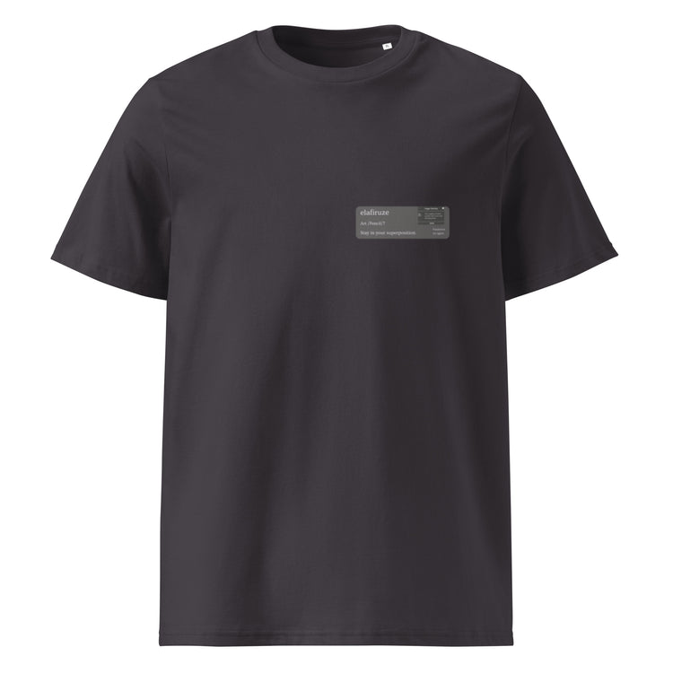 Männer Unisex-Bio-Baumwoll-T-Shirt