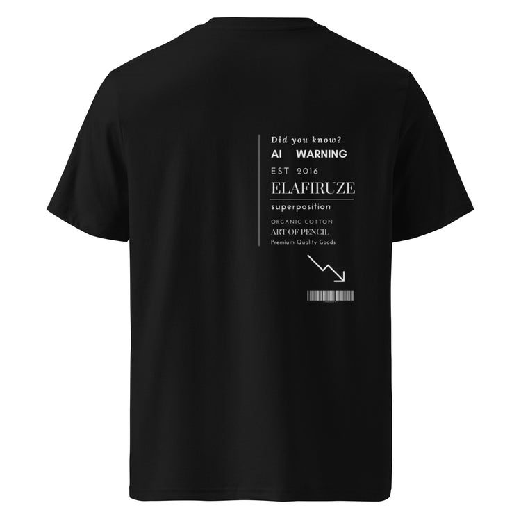 Männer Unisex-Bio-Baumwoll-T-Shirt