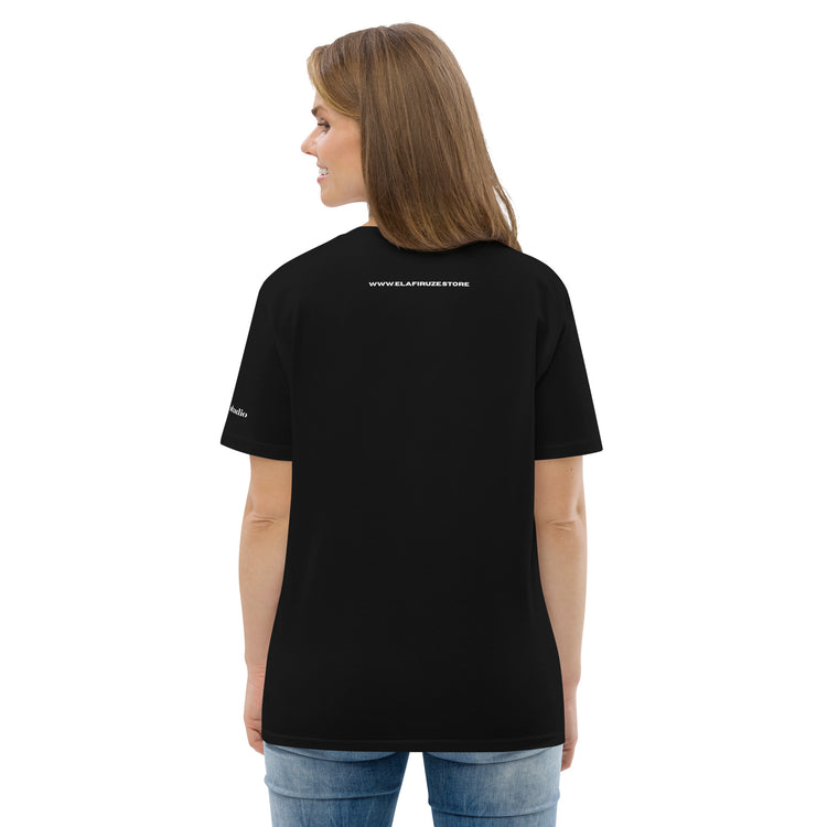 Damen Unisex-Bio-Baumwoll-T-Shirt