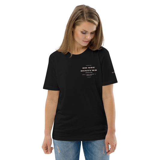 Damen Unisex-Bio-Baumwoll-T-Shirt