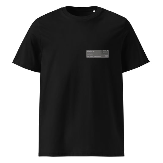 Männer Unisex-Bio-Baumwoll-T-Shirt