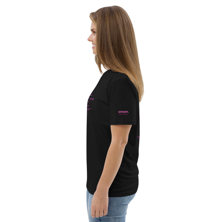 Damen Unisex-Bio-Baumwoll-T-Shirt