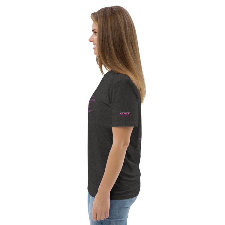 Damen Unisex-Bio-Baumwoll-T-Shirt