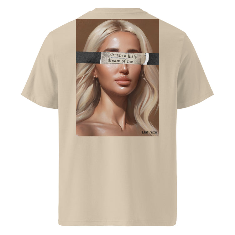 Damen Unisex-Bio-Baumwoll-T-Shirt (Nur Rückseite)