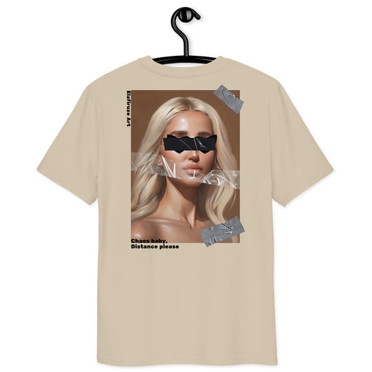 Damen Unisex-Bio-Baumwoll-T-Shirt