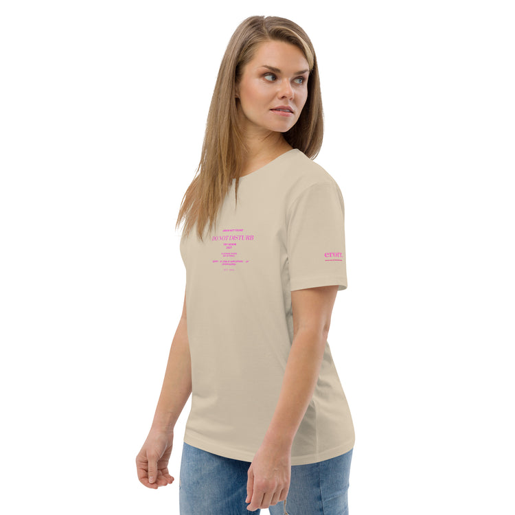 Damen Unisex-Bio-Baumwoll-T-Shirt