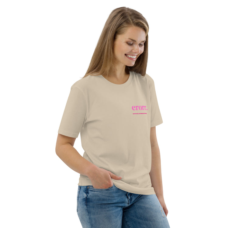 Damen Unisex-Bio-Baumwoll-T-Shirt