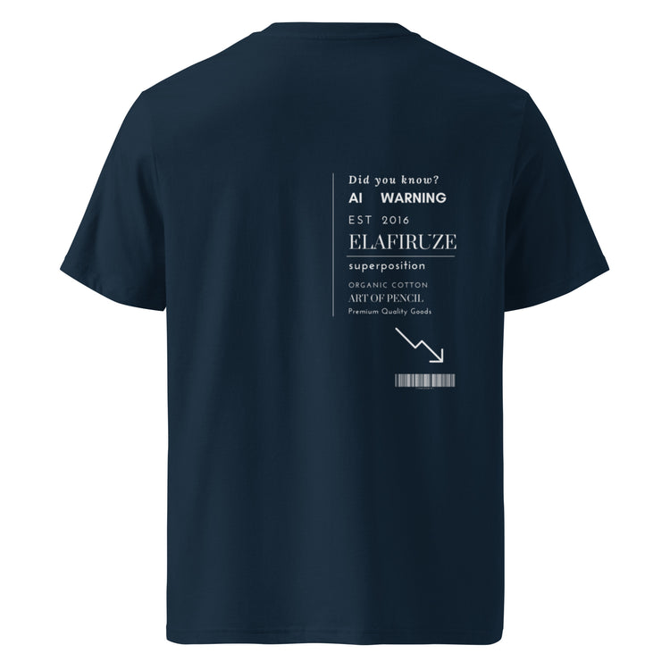 Männer Unisex-Bio-Baumwoll-T-Shirt