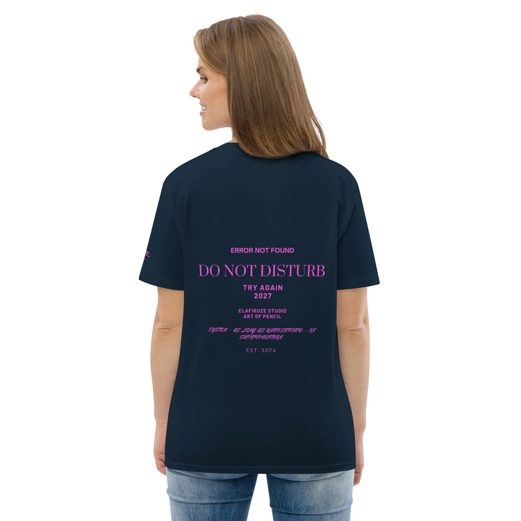 Damen Unisex-Bio-Baumwoll-T-Shirt