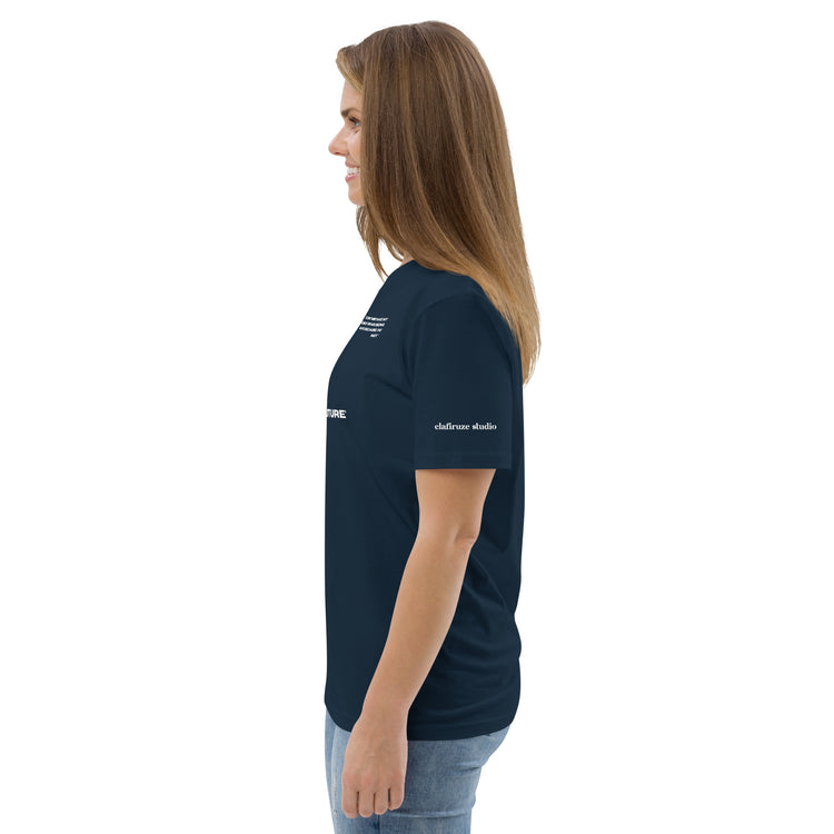 Damen Unisex-Bio-Baumwoll-T-Shirt