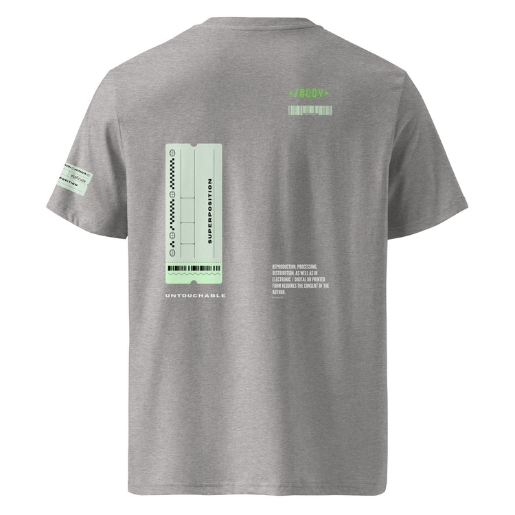 Männer Unisex-Bio-Baumwoll-T-Shirt