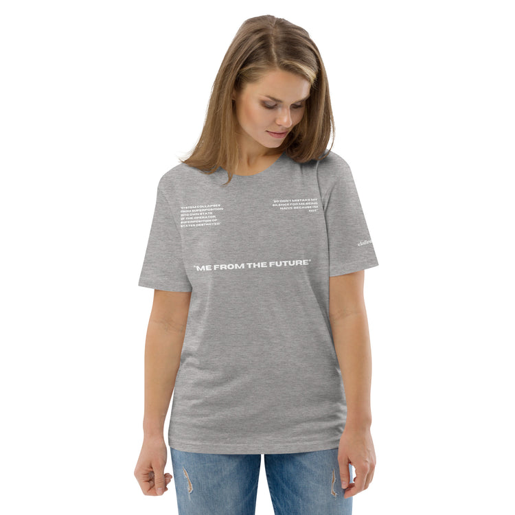 Damen Unisex-Bio-Baumwoll-T-Shirt