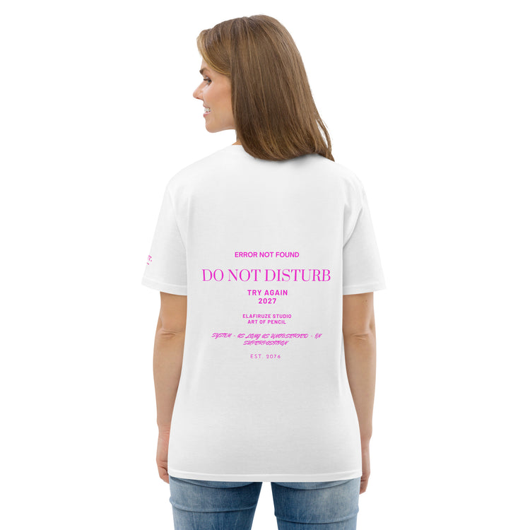 Damen Unisex-Bio-Baumwoll-T-Shirt